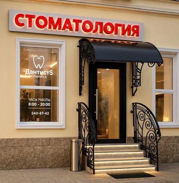 Врач стоматологии Дантист С за работой